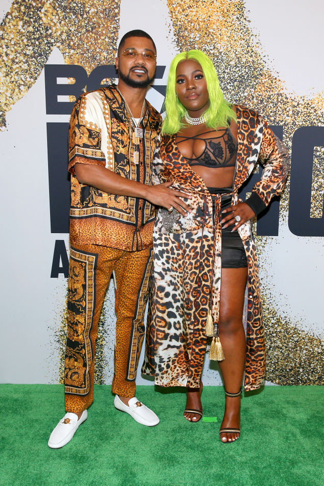 Rapper PreMadonna and Buck Thomas